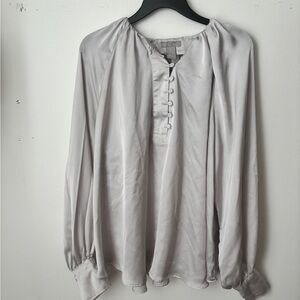 H&M Women's Silver Blouse